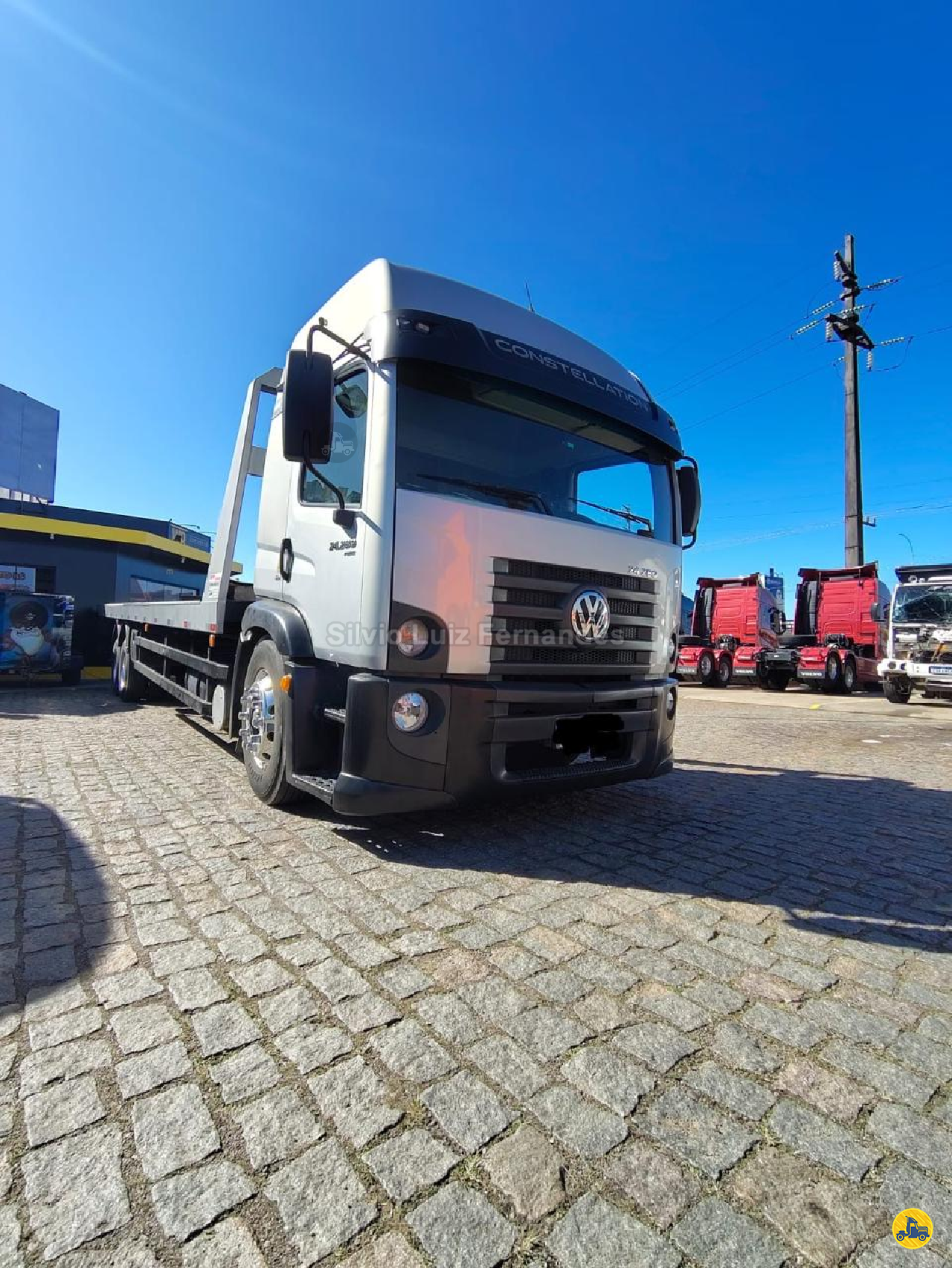 CAMINHAO VOLKSWAGEN VW 24280 Plataforma Truck 6x2 Silvio Caminhões TUBARAO SANTA CATARINA SC